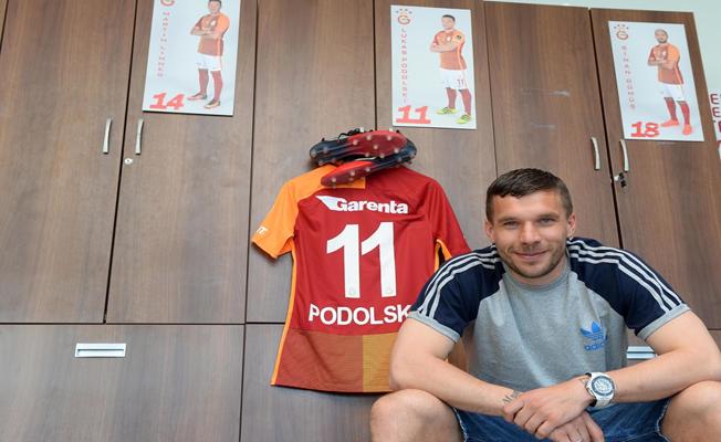 Podolski Galatasaray için elimden geleni yaptım dedi