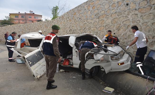 Tekirdağ'da trafik kazası: 1 ölü, 1 yaralı