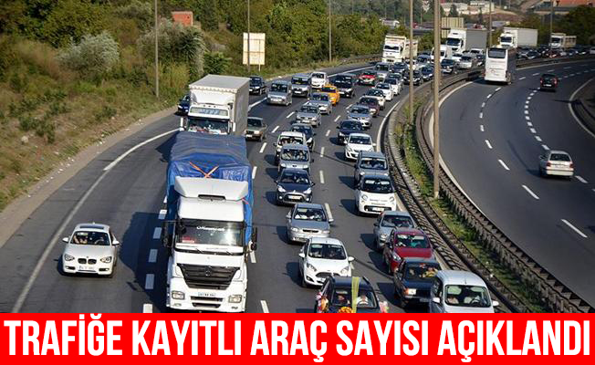 Türkiye İstatistik Kurumu Trafiğe Kayıtlı Araç Sayısını Açıkladı