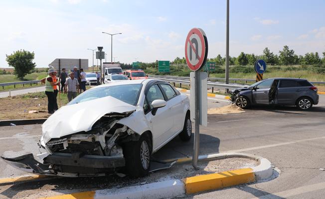 Edirne'de trafik kazası: 7 yaralı