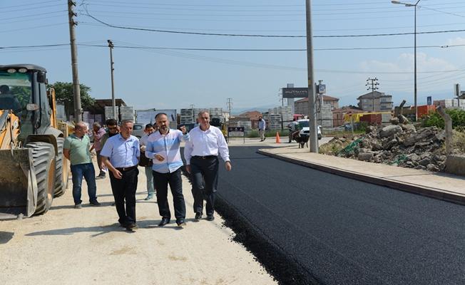 İnegöl'de Asfalt Sezonu Açıldı