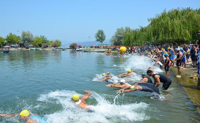 İznik Triatlon yarışlarına hazır