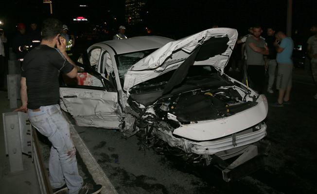 Şişli'de trafik kazası: 1 ölü, 2 yaralı