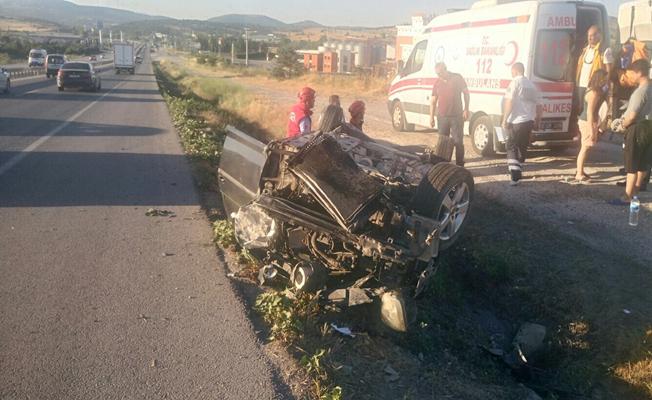 Balıkesir'de trafik kazası: 6 yaralı