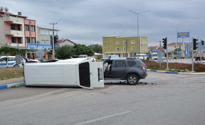 Biga'da trafik kazası: 4 yaralı