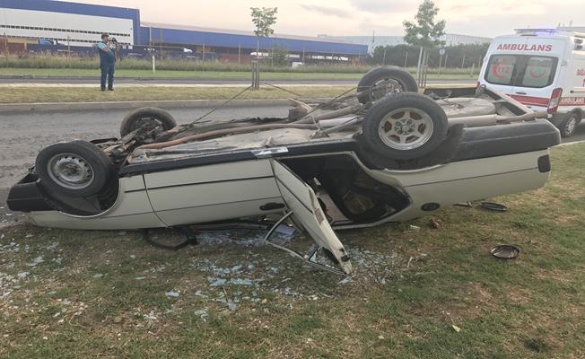 Çerkezköy’de trafik kazası