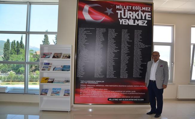 İznik Belediyesi’nden '15 Temmuz Şehitler Köşesi'