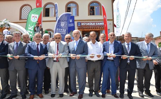 Müşküle Camiisinde İlk Cuma Namazı Kılındı