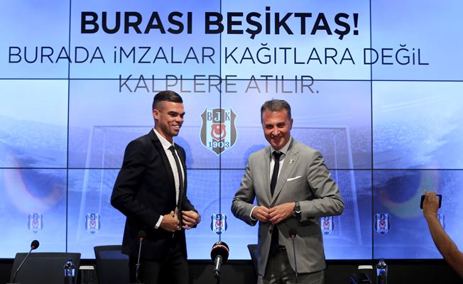 Pepe resmen beşiktaşta