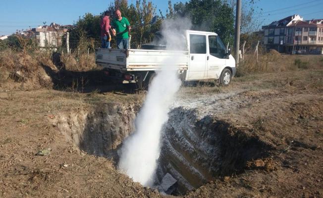 İnegöl'de Kurban Çukurları Kapatıldı