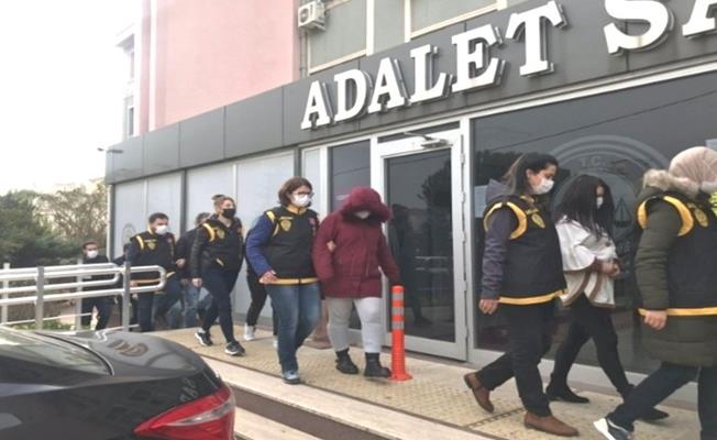 Bandırma'daki Fuhuş Operasyonunda 9 Gözaltı