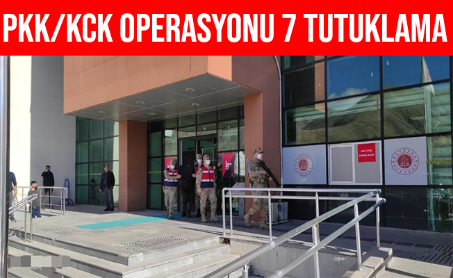 Bitlis'teki PKK/KCK Operasyonunda 7 Kişi Tutuklandı