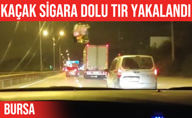 Bursa'da kaçak sigara operasyonu