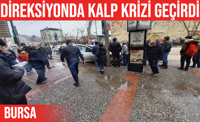 Dolmuş şoförü direksiyon başında kalp krizi geçirdi