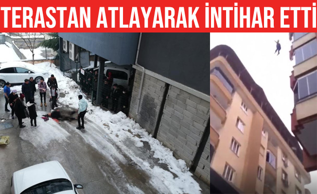 Gaziantep’te 18 yaşındaki kız terastan atladı