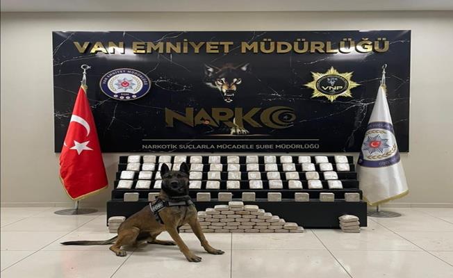 Van'da 347 kilo eroin ele geçirildi