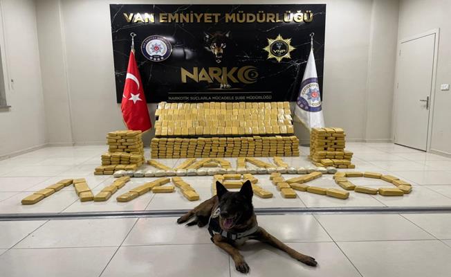 Van’da 347 kilo eroin ele geçirildi