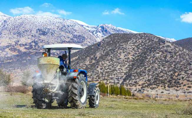 11 bin hayvanın yaralanacağı projede meralar ıslah ediyor