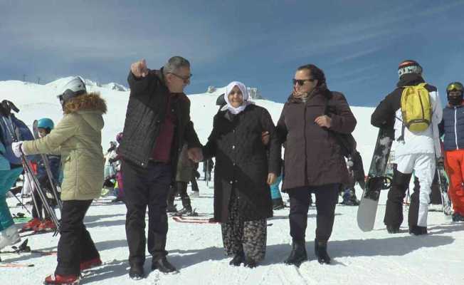 85 yaşında Erciyes’i gördü