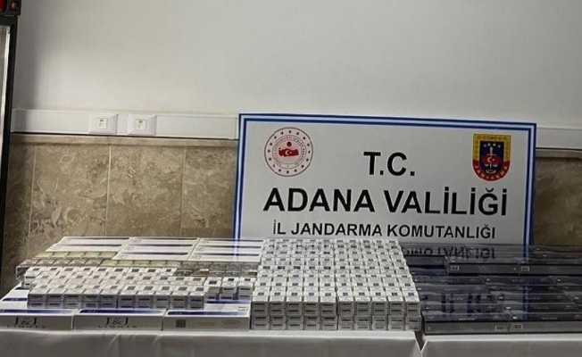 Adana’da sigara ve tütün kaçakçılığı operasyonu