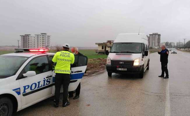 Adıyaman’da servislere sıkı denetim