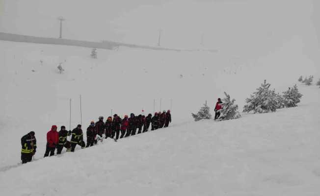 AFAD’dan çığ tatbikatı