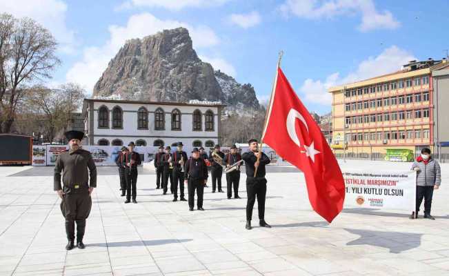 Afyonkarahisar’da İstiklal Marşı’nın kabulü kutlaması