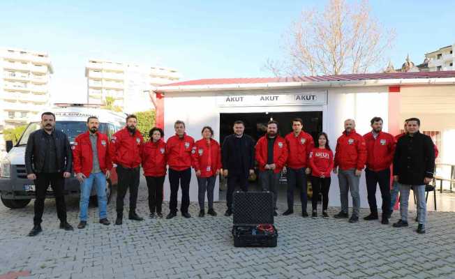 AKUT Alanya teçhizatları arasına delsar da eklendi