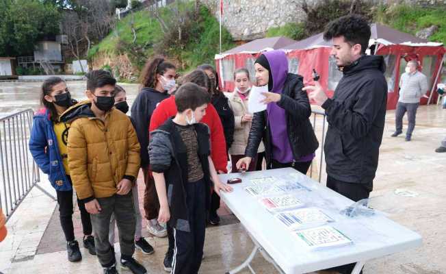 Alanya’da labirent oryantiring etkinliği