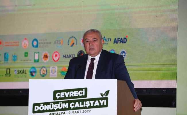 ATSO Başkanı Çetin: “Çevre bizim ekmek teknemizdir”