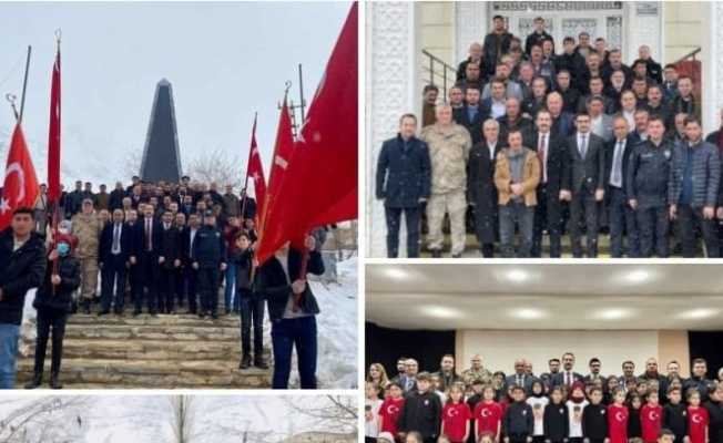 Bahçesaray’da ‘18 Mart Çanakkale Zaferi ve Şehitleri Anma Günü’ programı