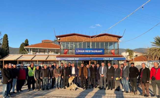 Başkan Atabay ve CHP heyeti Didim’de balıkçılarla bir araya geldi