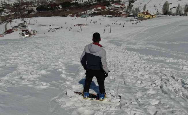 Başkentliler kar sezonunu Elmadağ’da kapattı