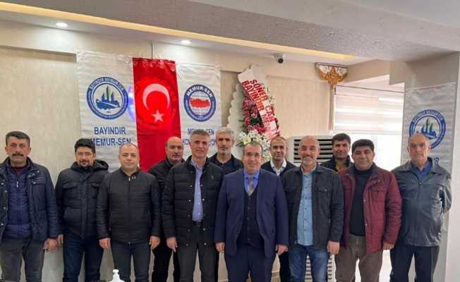 Bayındır Memur-Sen Diyarbakır Şube Başkanı Koçlardan, güven tazeledi