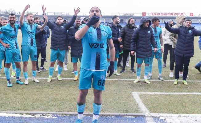 Belediye Kütahyaspor’da 3 puan sevinci