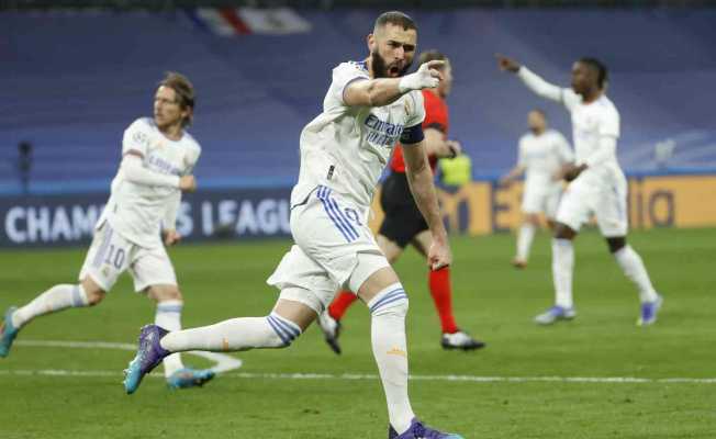 Benzema hat-trick yaptı, Real Madrid tur biletini kaptı