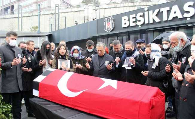 Beşiktaş Kulübü’nde Necip Sever için tören düzenlendi