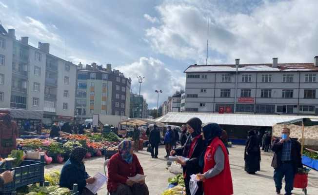 Beyşehir’e Dünya Kadınlar Günü’nde kadınlar için stant açıldı