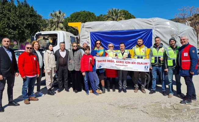 Bodrum, Ukrayna için seferber oldu