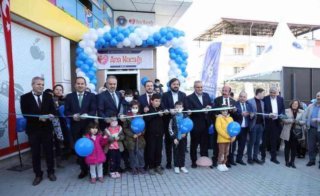 Bursa Büyükşehir’den Ana Kucağı eğitim merkezleri zincirine yeni halka