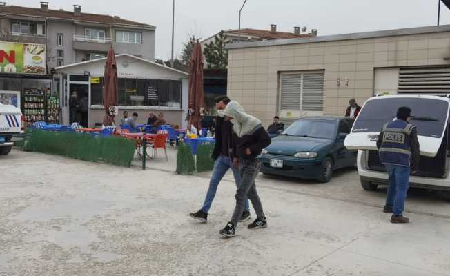 Bursa’da polisin yakaladığı magandalardan pişkin ifade,  ’’ Gençlerin hevesine karışmayın’’