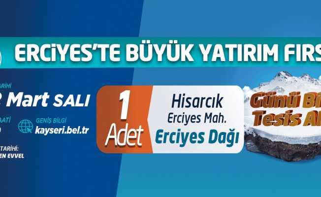 Büyükşehir’den ihale