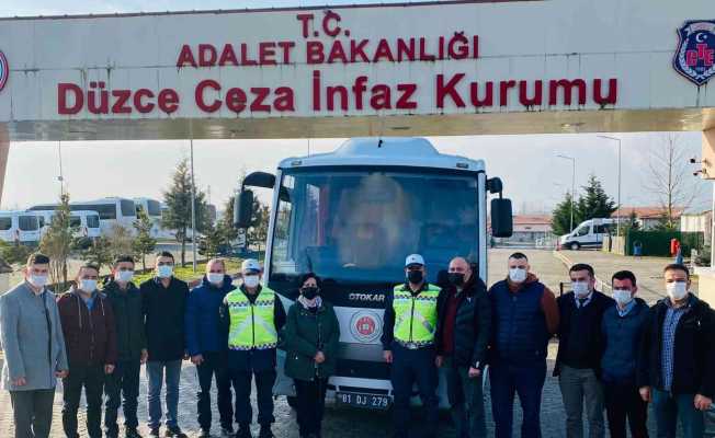 Cezaevi nakil aracı şoförlerine trafik eğitimi