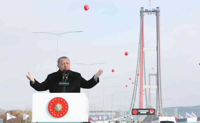 Cumhurbaşkanı Erdoğan Çanakkale’den ayrıldı