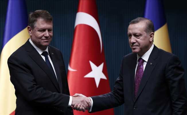 Cumhurbaşkanı Erdoğan, Romanya Cumhurbaşkanı Iohannis ile görüştü