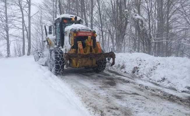 Düzce’de 45 köy yolu ulaşıma kapandı