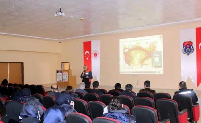 Elazığ’da  afet farkındalık eğitimi