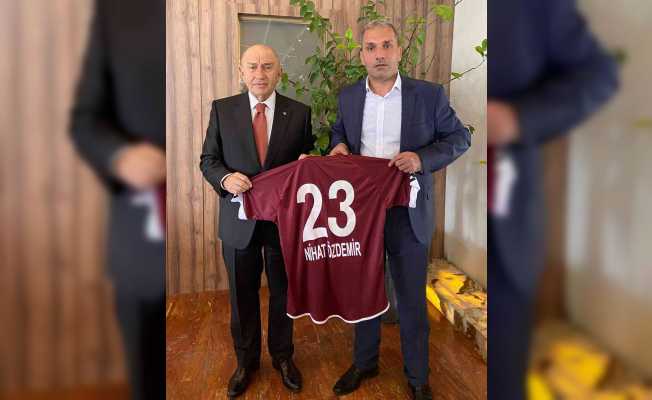 Elazığspor Başkanı Çayır, TFF Başkanı Özdemir ile görüştü