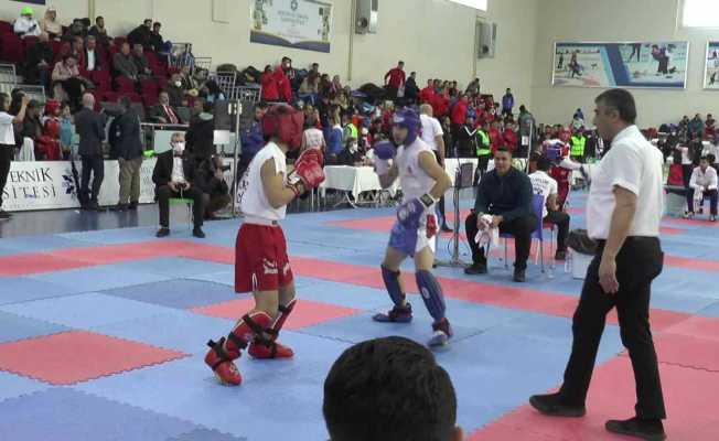 Erzurum’da Türkiye Üniversiteler Kick Boks Şampiyonası heyecanı