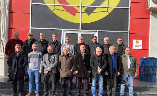 Eskişehirspor’un efsaneleri tesislerde